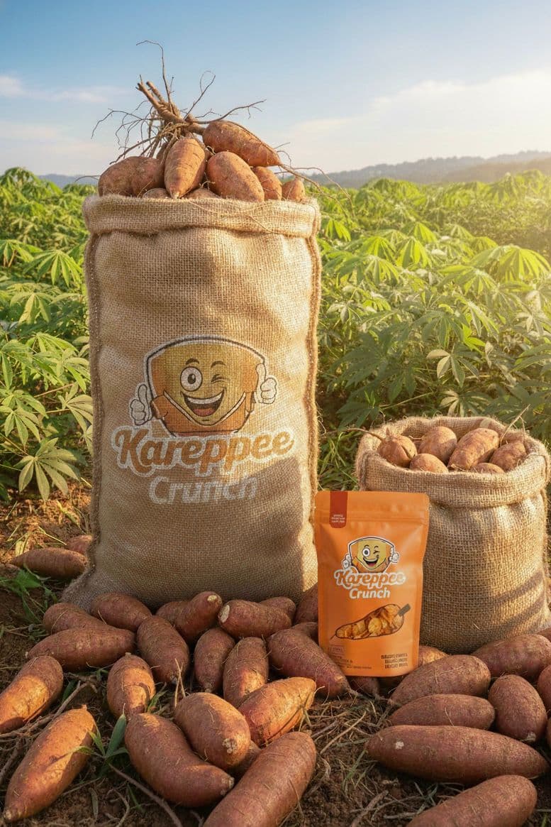 Kareppee Crunch kerupuk singkong premium khas Gowa Makassar